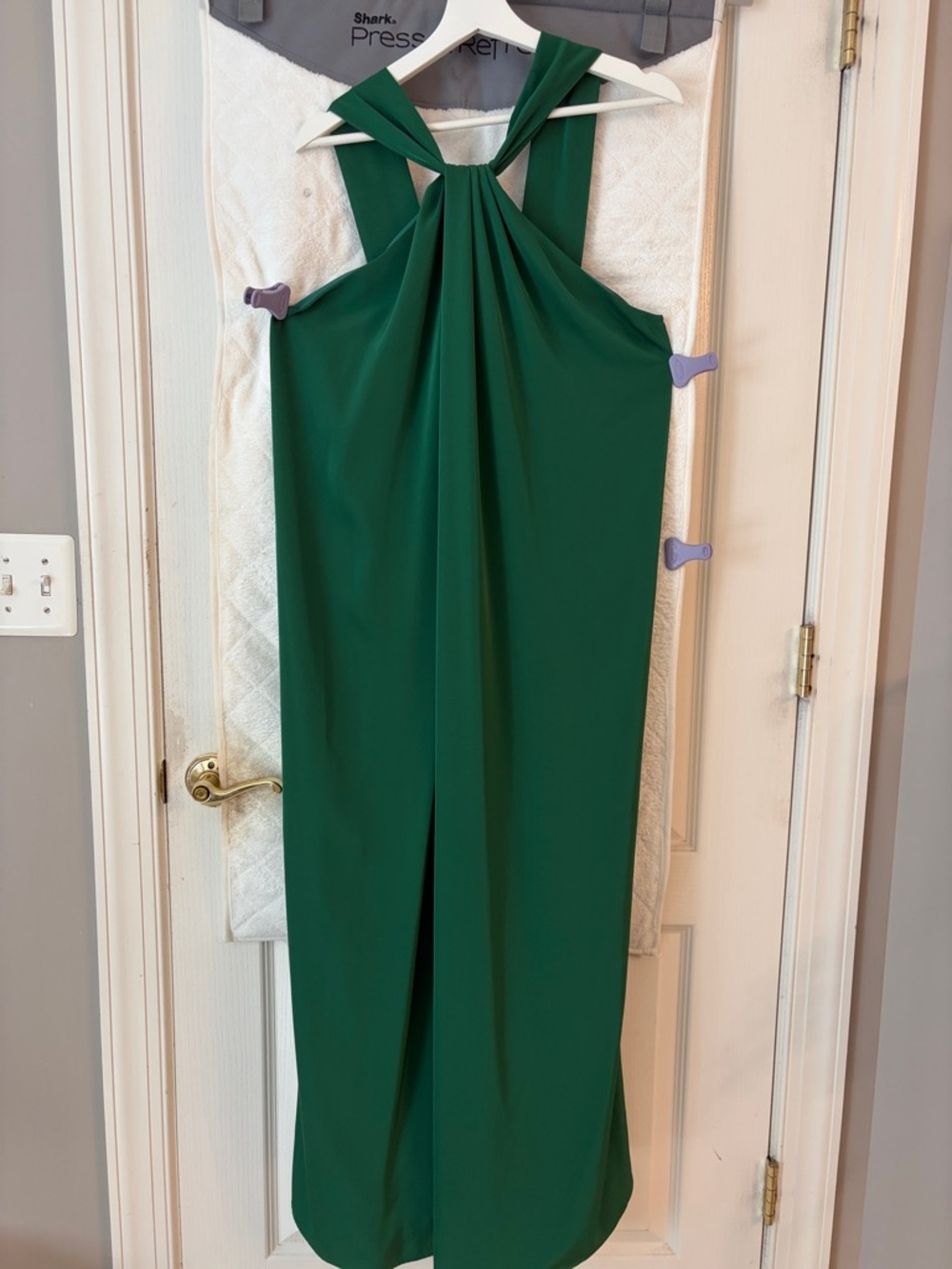 Banana Republic Green Halter Maxi Dress